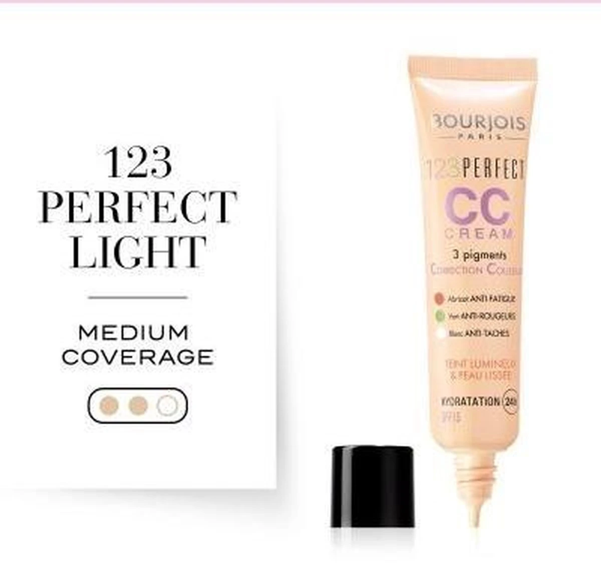 Bourjois 123 Perfect CC Cream - 033 Beige Rosé 2 Bourjois 123 Perfect CC Cream - 033 Beige Rosé - Afbeelding 2