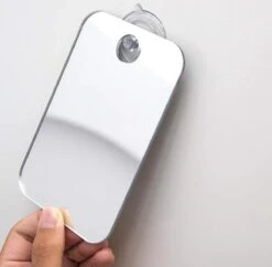 Merkloos Make-up Spiegel Wit - Spiegeltje - Badkamer Spiegel - Waterbestendig - Reisspiegel - 17 X 13 Cm -Cosmetica Winkel 1200x1176 19