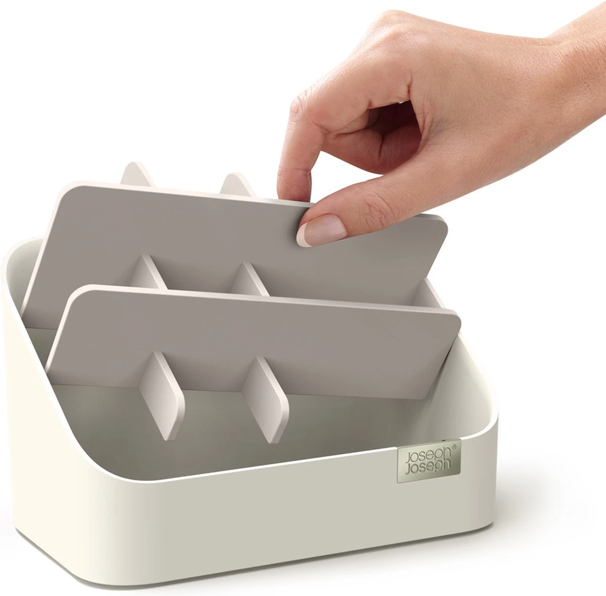 Joseph Joseph Make-up Display - Beige - Sorteervakken 11 Joseph Joseph Make-up Display - Beige - Sorteervakken - Afbeelding 11