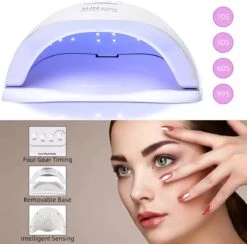 Merkloos Professionele UV Nagellamp Voor Gel Nagellak - Sun X5 Plus 80W 36 Leds - Geschikt Gellak - Gel Nagellak Droger 6 Merkloos Professionele UV Nagellamp Voor Gel Nagellak - Sun X5 Plus 80W 36 Leds - Geschikt Gellak - Gel Nagellak Droger -Cosmetica Winkel 1200x1183 22