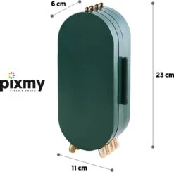 PIXMY® - Groen - Sieradenhouder - Oorbellenrekje - Sieradenrekje - Sieraden Organizer - Sieraden Doos - Sieraden Opbergen 11 PIXMY® - Groen - Sieradenhouder - Oorbellenrekje - Sieradenrekje - Sieraden Organizer - Sieraden Doos - Sieraden Opbergen -Cosmetica Winkel 1200x1184 35
