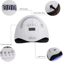 Professionele 180W LED Nageldroger Lamp - Gel Nagel Droger - 180W De Sterkste Nagellamp Op De Markt - Geschikt Voor Elke Nagel, Sneller Droger Voor Gel Polish Nail Apparatuur Automatische Sensor Nail Art Gereedschap Voor Vingernagel En Teennagel 9 Professionele 180W LED Nageldroger Lamp - Gel Nagel Droger - 180W De Sterkste Nagellamp Op De Markt - Geschikt Voor Elke Nagel, Sneller Droger Voor Gel Polish Nail Apparatuur Automatische Sensor Nail Art Gereedschap Voor Vingernagel En Teennagel -Cosmetica Winkel 1200x1187 18