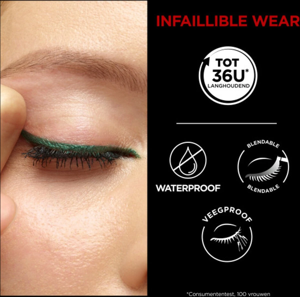 L’Oréal Paris Infallible Gel Automatic Eyeliner - 004 Brown Denim 4 L’Oréal Paris Infallible Gel Automatic Eyeliner - 004 Brown Denim - Afbeelding 4