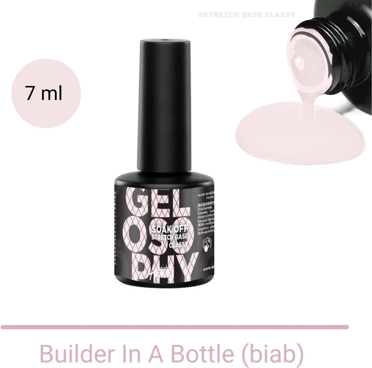 GUAPÀ® BIAB Builder Gel In A Bottle | BIAB Nagellak | Gelnagels Starterspakket | Nagellak | Gellak Pink | Builder Gel | 7 Ml Classy 1 GUAPÀ® BIAB Builder Gel In A Bottle | BIAB Nagellak | Gelnagels Starterspakket | Nagellak | Gellak Pink | Builder Gel | 7 Ml Classy