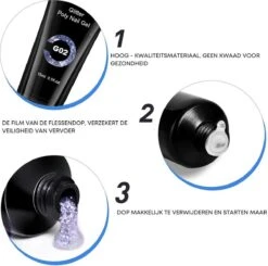 Merkloos Polygel Nagels Starterspakket | 12 Stuks | Langdurig | Polygel Kit | Polygel Nagels | Set 3 -Cosmetica Winkel 1200x1191 24