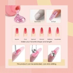 Polygel- Polygel Kit- Polygel Nagels- Polygel Starter Set - RH0594： Thin Nail File 1 Grey Nail File 1 48W White Nail Dryer Helmet Lamp 220V 1 Curved Tweezers 1 Glass Cup 1 Cuticle Fork 1 Cuticle Pusher 1 Nail Cutter 1 Dual End Nail Brush 1 8G Nail Gl -Cosmetica Winkel 1200x1193 10