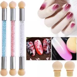 GUAPÀ - Nail Art Penselen Spons Set Met Holografische Glitter Poeder Set Voor Het Maken Van Prachtige Nail Art Effecten Op Je Nagels - 6 Delige Nail Art Set 11 GUAPÀ - Nail Art Penselen Spons Set Met Holografische Glitter Poeder Set Voor Het Maken Van Prachtige Nail Art Effecten Op Je Nagels - 6 Delige Nail Art Set -Cosmetica Winkel 1200x1193 17