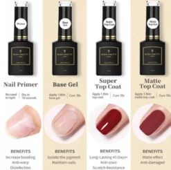 Born Pretty - 4 X 15 Ml - Gellak Starterspakket - Gellak Set - Gelpolish - Gellak Base En Topcoat - Primer - Primer Nagels - Primer Gelnagellak - Primer Gellak - Basecoat - Topcoat - Gellak Nagellak - Matte Nagellak - Matte Topcoat Gellak - Base Coat 10 Born Pretty - 4 X 15 Ml - Gellak Starterspakket - Gellak Set - Gelpolish - Gellak Base En Topcoat - Primer - Primer Nagels - Primer Gelnagellak - Primer Gellak - Basecoat - Topcoat - Gellak Nagellak - Matte Nagellak - Matte Topcoat Gellak - Base Coat -Cosmetica Winkel 1200x1195 33