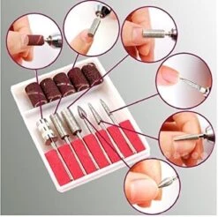 Merkloos Elektrische Nagelvijl Manicure Pedicure Tool Machine 6 Bits, Professionele Nagelfrees Machine Set; Mercedes2000 - Multistrobe 5 Merkloos Elektrische Nagelvijl Manicure Pedicure Tool Machine 6 Bits, Professionele Nagelfrees Machine Set; Mercedes2000 - Multistrobe -Cosmetica Winkel 1200x1195 41