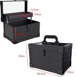 Make Up Koffer- Make Up Organizer- Beautycase -zwart -Make-upkoffer- Multifunctionele Koffer- Make-upkoffer- Sieradenkoffer- Kapperskoffer- Afneembare Schouderriem- Klassieke Zwarte Beautycase 15 Make Up Koffer- Make Up Organizer- Beautycase -zwart -Make-upkoffer- Multifunctionele Koffer- Make-upkoffer- Sieradenkoffer- Kapperskoffer- Afneembare Schouderriem- Klassieke Zwarte Beautycase -Cosmetica Winkel 1200x1196 41