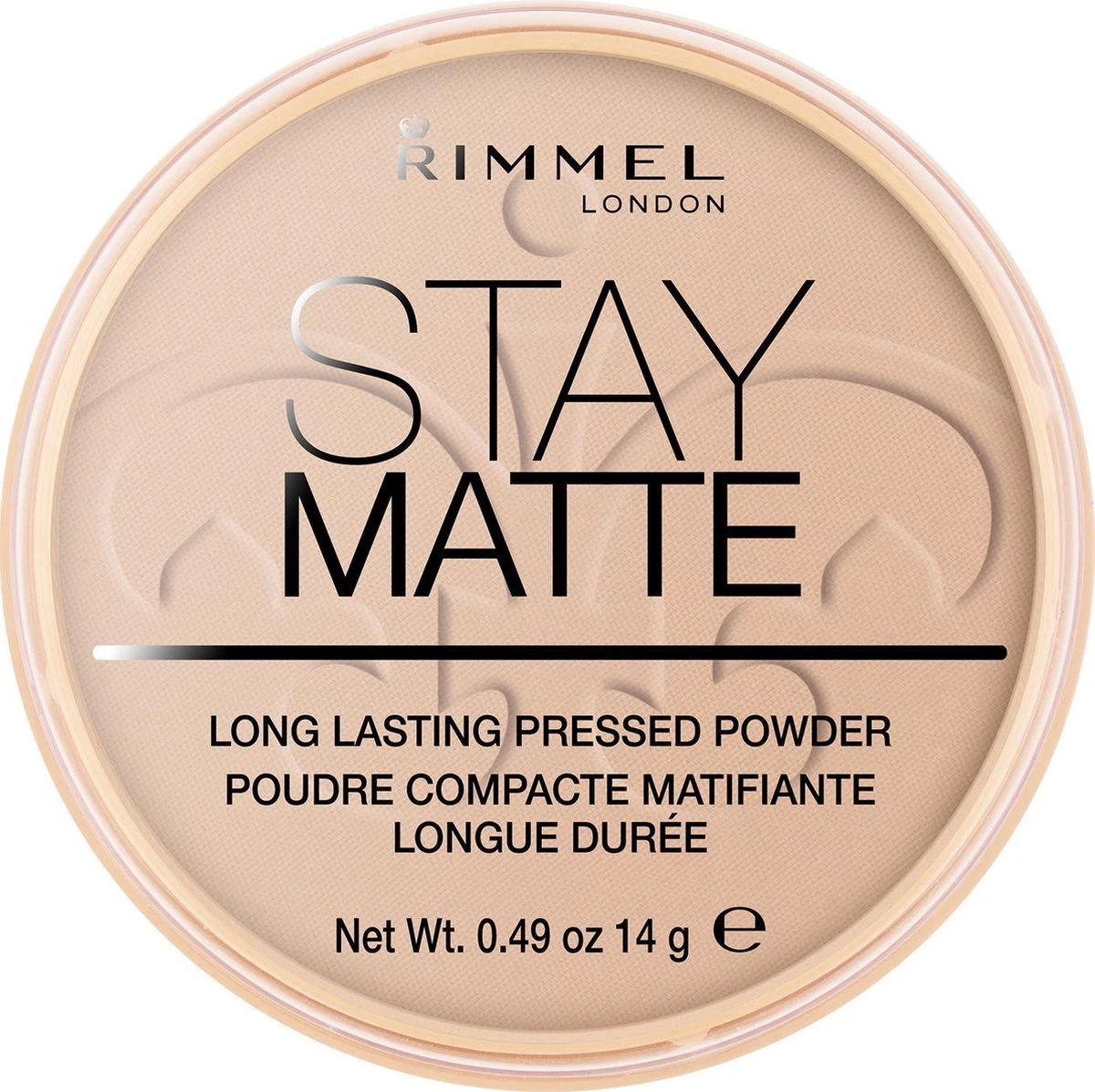 Rimmel London Stay Matte Pressed Powder - 005 Silky Beige 2 Rimmel London Stay Matte Pressed Powder - 005 Silky Beige - Afbeelding 2