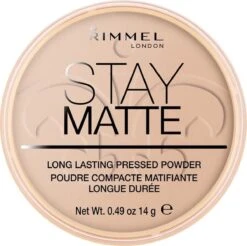 Rimmel London Stay Matte Pressed Powder - 005 Silky Beige 26 Rimmel London Stay Matte Pressed Powder - 005 Silky Beige -Cosmetica Winkel 1200x1197 33