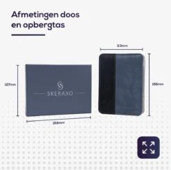 Skeraxo 8-delige Luxe Verschillende Tools - Professioneel Manicure Set & Pedicureset Met Nagelvijl & Nageltang – Behandeling Nagels En Huid -Cosmetica Winkel 1200x1197 57