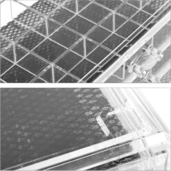 Relaxdays Make-up Organizer Acryl - 3 Lades Met Vakken Acrylbox - Cosmeticabox Opbergdoos - Doorzichtig -Cosmetica Winkel 1200x1198 104