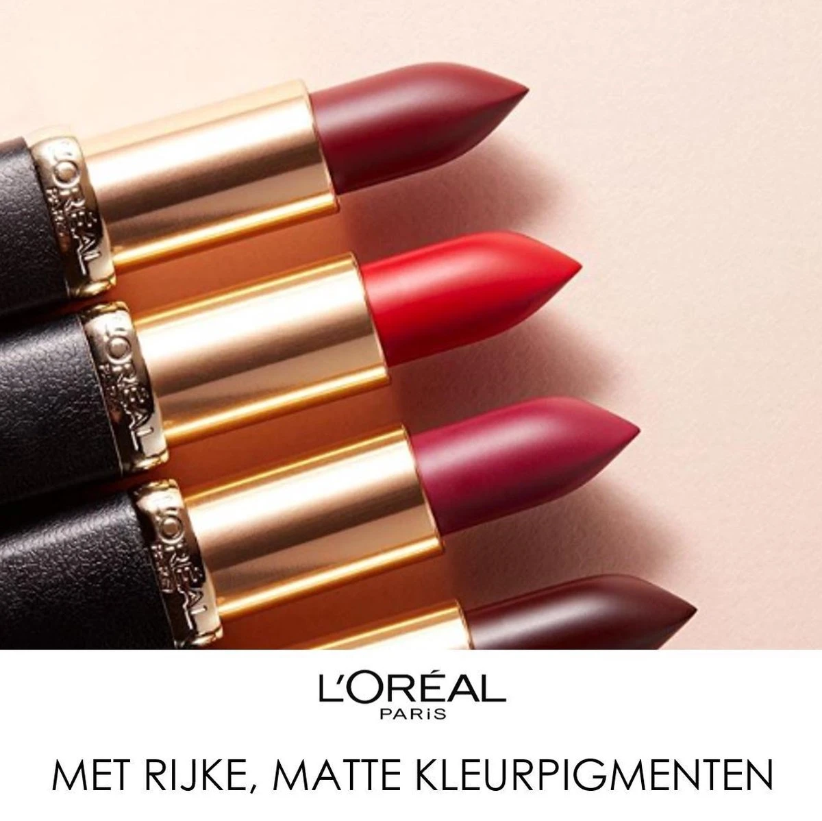 L'Oréal Paris Color Riche Matte Lippenstift - 655 Copper Clutch 6 L'Oréal Paris Color Riche Matte Lippenstift - 655 Copper Clutch - Afbeelding 6
