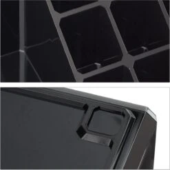 A&K 2in1 Make-up Organizer - 4 Lades Cosmetica Opbergdoos - Kaptafel - Zwart 16 A&K 2in1 Make-up Organizer - 4 Lades Cosmetica Opbergdoos - Kaptafel - Zwart -Cosmetica Winkel 1200x1198 96