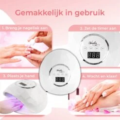 Vanilon UV Lamp Gelnagels - Gellak Nagel Droger - 86W LED - 2,5 Meter Snoer 13 Vanilon UV Lamp Gelnagels - Gellak Nagel Droger - 86W LED - 2,5 Meter Snoer -Cosmetica Winkel 1200x1199 18