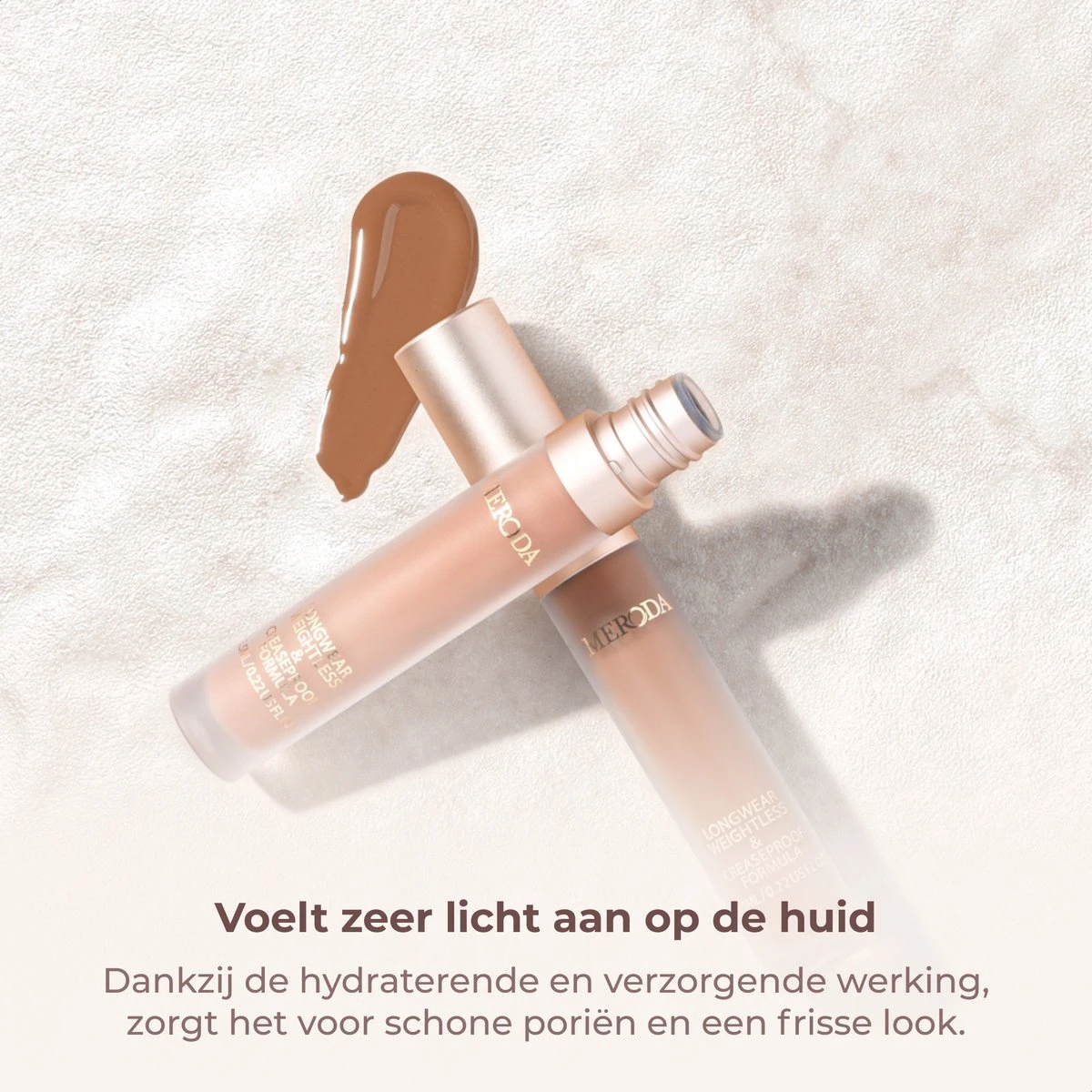 Meroda Universal Concealer - 1C | Lichtbeige Met Neutrale Ondertonen Voor De Hele Lichte Tot Lichte Huid - 30ml 3 Meroda Universal Concealer - 1C | Lichtbeige Met Neutrale Ondertonen Voor De Hele Lichte Tot Lichte Huid - 30ml - Afbeelding 3