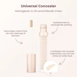 Meroda Universal Concealer - 1C | Lichtbeige Met Neutrale Ondertonen Voor De Hele Lichte Tot Lichte Huid - 30ml 13 Meroda Universal Concealer - 1C | Lichtbeige Met Neutrale Ondertonen Voor De Hele Lichte Tot Lichte Huid - 30ml -Cosmetica Winkel 1200x1200 1022