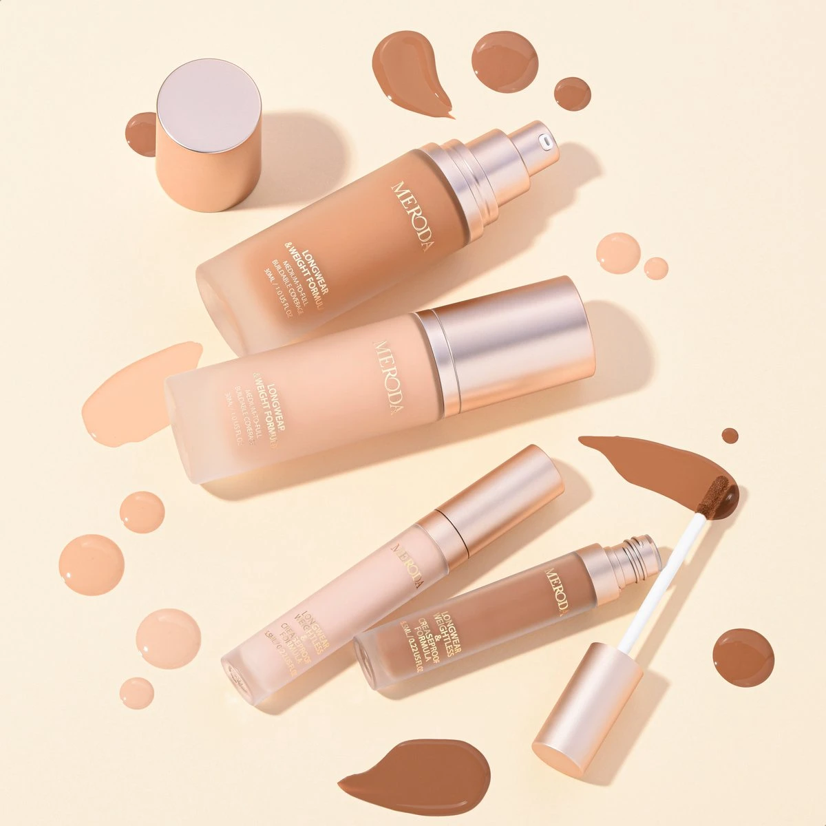 Meroda Universal Concealer - 1C | Lichtbeige Met Neutrale Ondertonen Voor De Hele Lichte Tot Lichte Huid - 30ml 8 Meroda Universal Concealer - 1C | Lichtbeige Met Neutrale Ondertonen Voor De Hele Lichte Tot Lichte Huid - 30ml - Afbeelding 8
