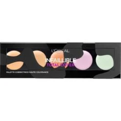 L'Oréal Paris Infallible Total Cover Concealer Palette - 105 Red Fiction -Cosmetica Winkel 1200x1200 1072