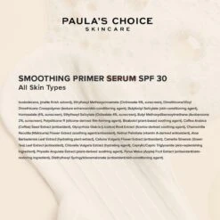 Paula's Choice Smoothing Primer Serum SPF 30 - Perfecte Make-up Basis - Alle Huidtypen - 30 Ml 5 Paula's Choice Smoothing Primer Serum SPF 30 - Perfecte Make-up Basis - Alle Huidtypen - 30 Ml -Cosmetica Winkel 1200x1200 1088