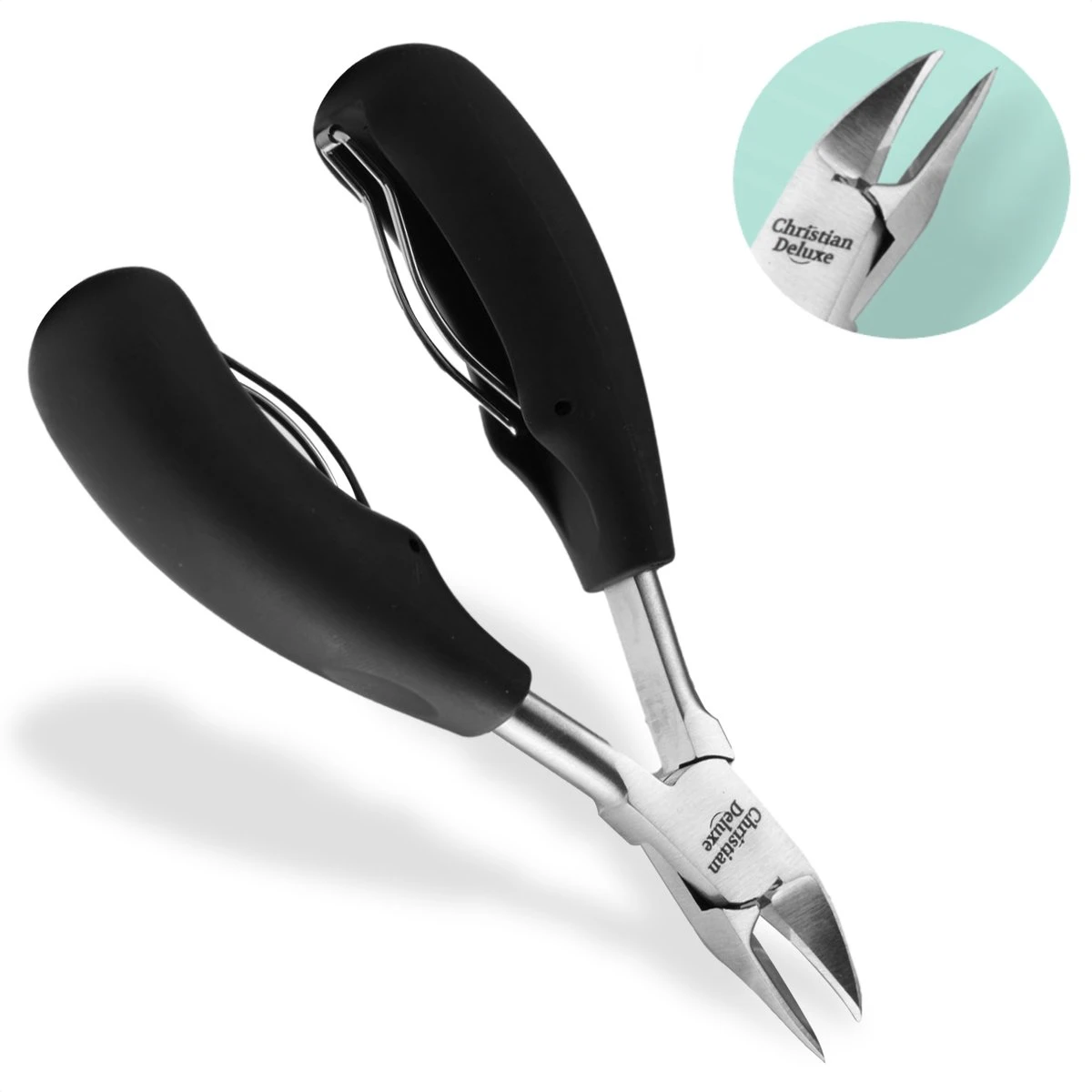 Christian Deluxe® - Professionele RVS Nageltang - Nageltang Voor Harde Teennagels - Professionele Nagelknipper - Nageltang Voor Ingegroeide Teennagel - Nageltang Kalknagels - Nagelknipper - Roestvrijstaal 1 Christian Deluxe® - Professionele RVS Nageltang - Nageltang Voor Harde Teennagels - Professionele Nagelknipper - Nageltang Voor Ingegroeide Teennagel - Nageltang Kalknagels - Nagelknipper - Roestvrijstaal