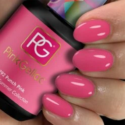 Pink Gellac - Punch Pink - Gellak - Vegan - Roze - Glanzend - 15ml -Cosmetica Winkel 1200x1200 1534