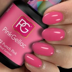 Pink Gellac - Punch Pink - Gellak - Vegan - Roze - Glanzend - 15ml -Cosmetica Winkel 1200x1200 1535