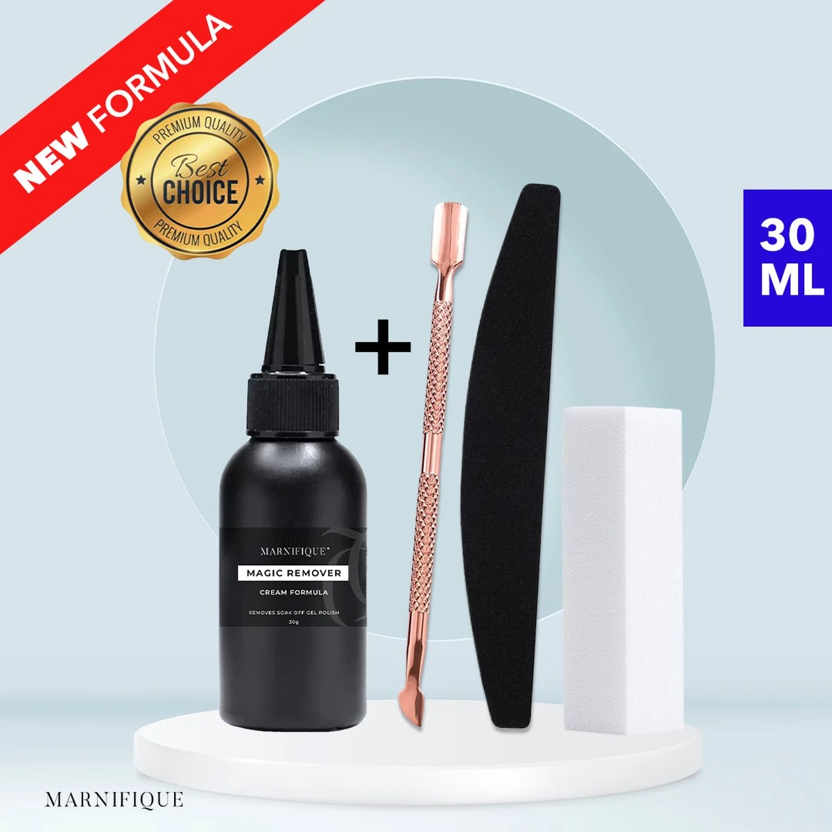 Marnifique® - NEW FORMULA - Gellak Cream Remover Set 30 Ml - Gel Polish Remover - Gellak Remover - Gel Polish - Gellak Verwijderen - Gellak Verwijderaar - Nagellak Remover - BIAB Remover - Vijl - Aceton 1 Marnifique® - NEW FORMULA - Gellak Cream Remover Set 30 Ml - Gel Polish Remover - Gellak Remover - Gel Polish - Gellak Verwijderen - Gellak Verwijderaar - Nagellak Remover - BIAB Remover - Vijl - Aceton