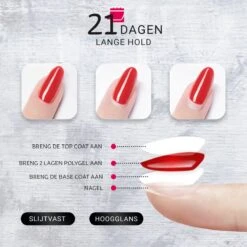 Miss Jules - 6-Delige Gellak Starterspakket - Nagellak - Kleur Rood, Wit, Creme & Glitter - Glanzend & Dekkend Resultaat -Cosmetica Winkel 1200x1200 1790