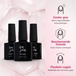 Miss Jules® Base & Top Coat & Primer 24 Ml - Gellak - Goede Aanhechting - Blijvend Glanzende Nagels 7 Miss Jules® Base & Top Coat & Primer 24 Ml - Gellak - Goede Aanhechting - Blijvend Glanzende Nagels -Cosmetica Winkel 1200x1200 1806