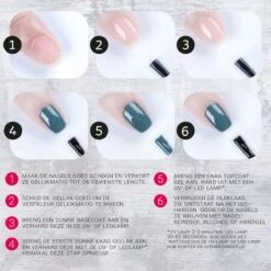 Miss Jules - 6-Delige Gellak Starterspakket - Nagellak - Kleur Rood, Zwart & Glitter - Glanzend & Dekkend Resultaat 18 Miss Jules - 6-Delige Gellak Starterspakket - Nagellak - Kleur Rood, Zwart & Glitter - Glanzend & Dekkend Resultaat -Cosmetica Winkel 1200x1200 1829