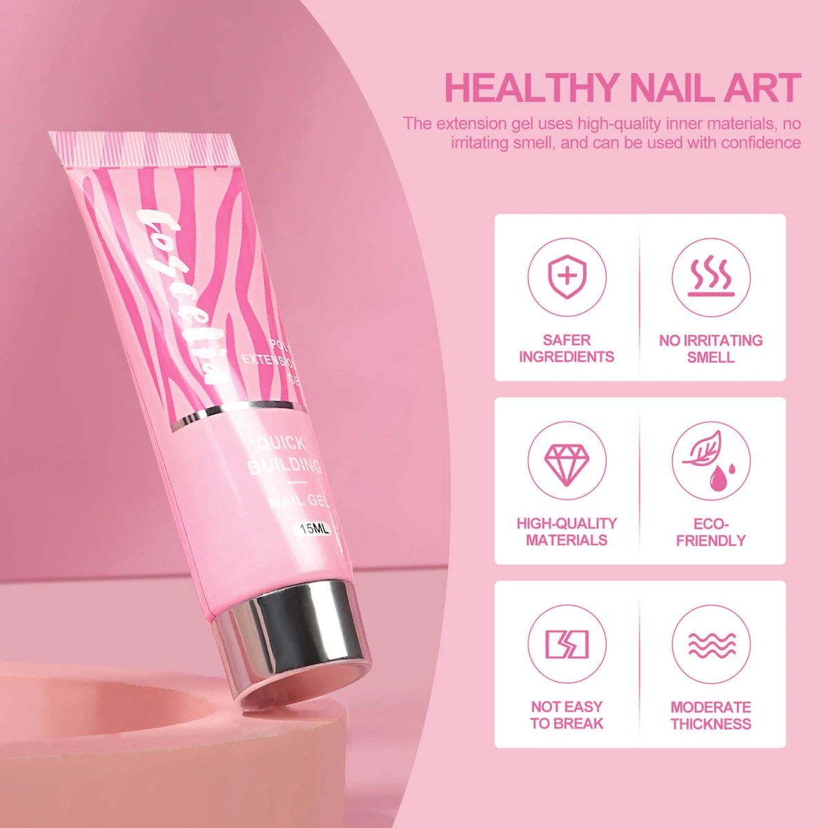 Polygel- 6 KLEUREN SET - 15 ML - Polygel Kit - Polygel Nagels - Polygel Kleuren 16 Polygel- 6 KLEUREN SET - 15 ML - Polygel Kit - Polygel Nagels - Polygel Kleuren - Afbeelding 16