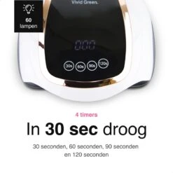 Vivid Green UV Lamp Gelnagels - Led Nagellamp - Gellak Nagel Lamp - Nageldroger - Naggellak Droger - Nagels - 168W -Cosmetica Winkel 1200x1200 1966