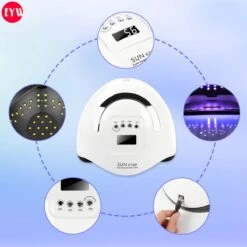 Nageldroger - Nageldrogers - 80 Watt UV LED Lamp Nagels - 45 Leds - Nagellak Droger - UV LED Lamp - Nagellamp - Nail Dryer - Nageldroger Voor Gel Nagellak - Gewone Nagellak - Wit 13 Nageldroger - Nageldrogers - 80 Watt UV LED Lamp Nagels - 45 Leds - Nagellak Droger - UV LED Lamp - Nagellamp - Nail Dryer - Nageldroger Voor Gel Nagellak - Gewone Nagellak - Wit -Cosmetica Winkel 1200x1200 1997