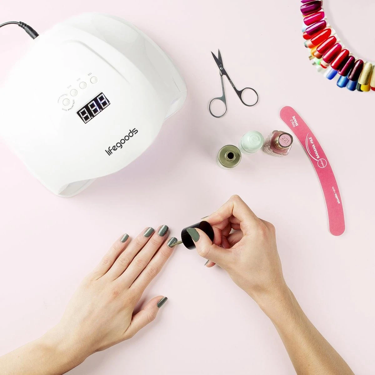 LifeGoods Nageldroger - Voor Gelnagels - 36 LED's - 54W 6 LifeGoods Nageldroger - Voor Gelnagels - 36 LED's - 54W - Afbeelding 6