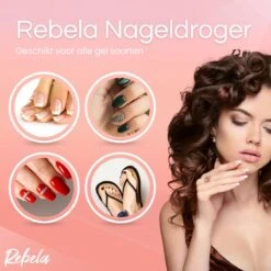 Rebela | Nageldroger | Gelnagels | GEL UV LED Nail Lamp 168w | UV Lamp Gelnagels | Led Nagellamp | Nageldroger | Wit -Cosmetica Winkel 1200x1200 2020
