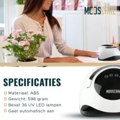 MOOSCARE 120 Watt LED Lamp Voor Gellak Nagels - UV Lamp Gelnagels - Nail Art Nagellamp - Gel Nagellak Nageldroger 10 MOOSCARE 120 Watt LED Lamp Voor Gellak Nagels - UV Lamp Gelnagels - Nail Art Nagellamp - Gel Nagellak Nageldroger -Cosmetica Winkel 1200x1200 2029