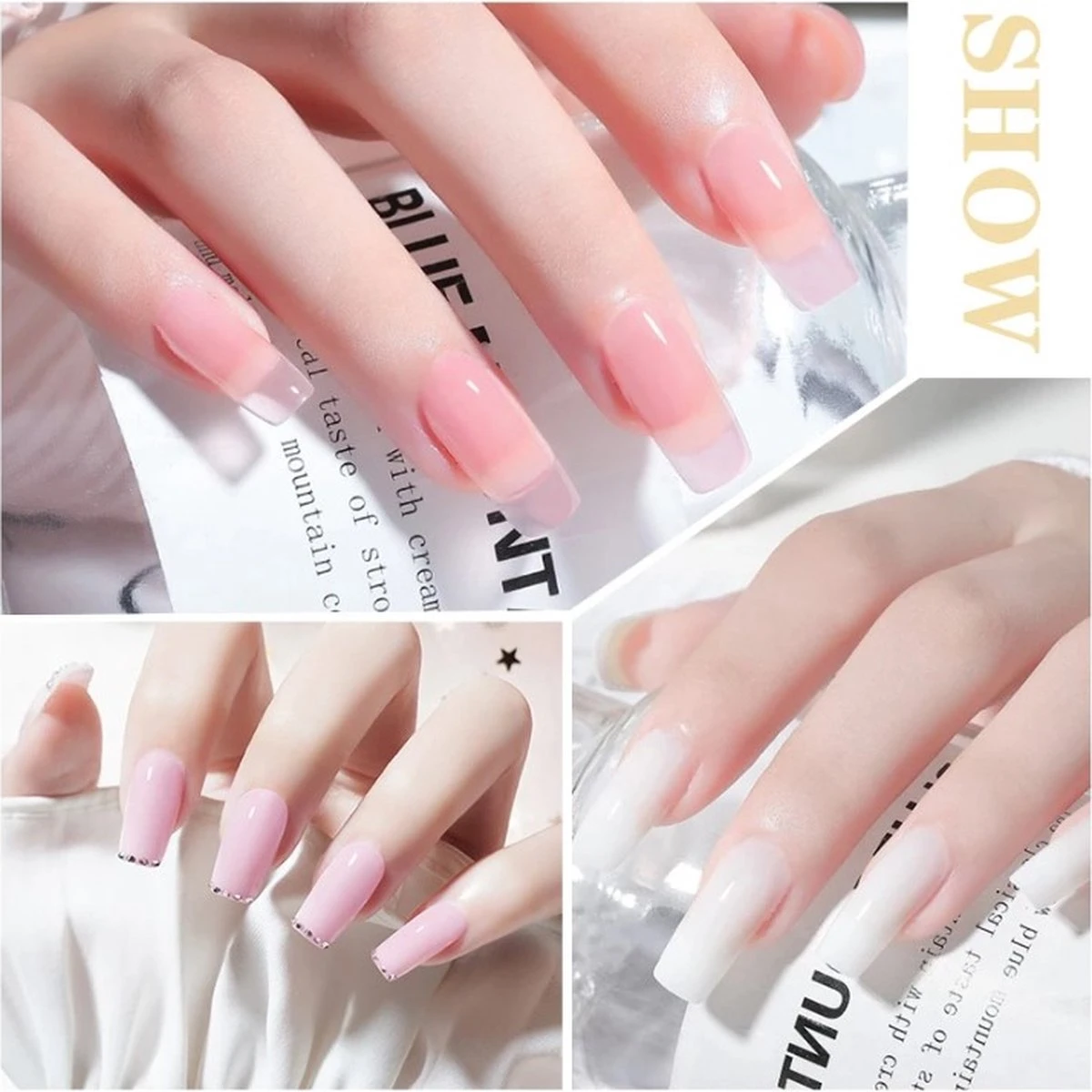 Gellak Starterspakket - Met UV Lamp - MEGA Set - Gellak Starterset - Gellak Lamp - Uv Lamp Gelnagels - Gellak - Gellak Set - Gellak Nagellak - Gellak Remover - 12 Kleuren Polygel 5 Gellak Starterspakket - Met UV Lamp - MEGA Set - Gellak Starterset - Gellak Lamp - Uv Lamp Gelnagels - Gellak - Gellak Set - Gellak Nagellak - Gellak Remover - 12 Kleuren Polygel - Afbeelding 5