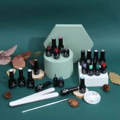 Merkloos Polygel Set - 20 Kleuren - UV Nagels Set - Polygel Starter Set - Helder Rood Naakt - Nagelverlenging Gel Kit - Voor DIY Salon Art Nagels -Cosmetica Winkel 1200x1200 2156