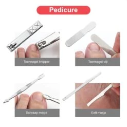 Luxe Manicure En Pedicure Set - Nagelverzorging - Nail Art - 18 Delig - Zwart 11 Luxe Manicure En Pedicure Set - Nagelverzorging - Nail Art - 18 Delig - Zwart -Cosmetica Winkel 1200x1200 2171