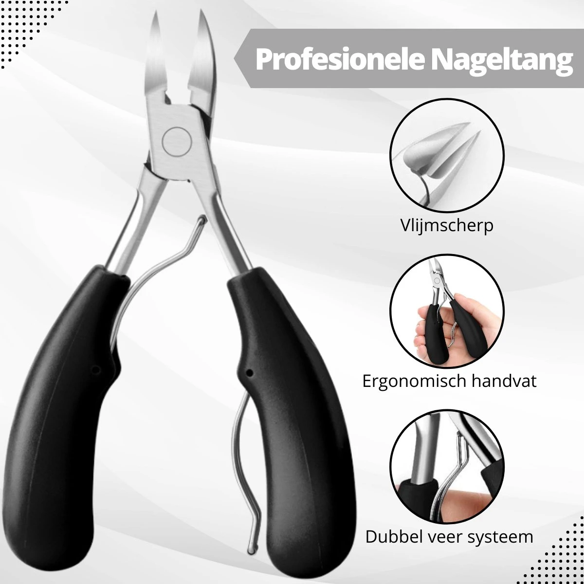 Merkloos Nageltang Voor Harde Teennagels - Nagelschaar - Pedicure 2 Merkloos Nageltang Voor Harde Teennagels - Nagelschaar - Pedicure - Afbeelding 2