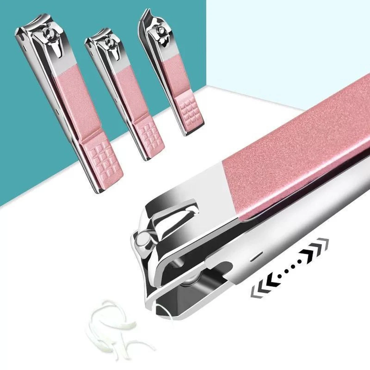 Luxe 18-delige Manicure Set - Manicure Pedicure Set- Nagelverzorging- Met Opbergetui 8 Luxe 18-delige Manicure Set - Manicure Pedicure Set- Nagelverzorging- Met Opbergetui - Afbeelding 8