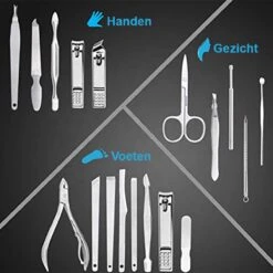Nagelknipper Set – 18-Delige Pedicure En Manicure Sets Nagelaccessoires – Nagelset – Nagelverzorging Kit – Reisset Zwart 9 Nagelknipper Set – 18-Delige Pedicure En Manicure Sets Nagelaccessoires – Nagelset – Nagelverzorging Kit – Reisset Zwart -Cosmetica Winkel 1200x1200 2240