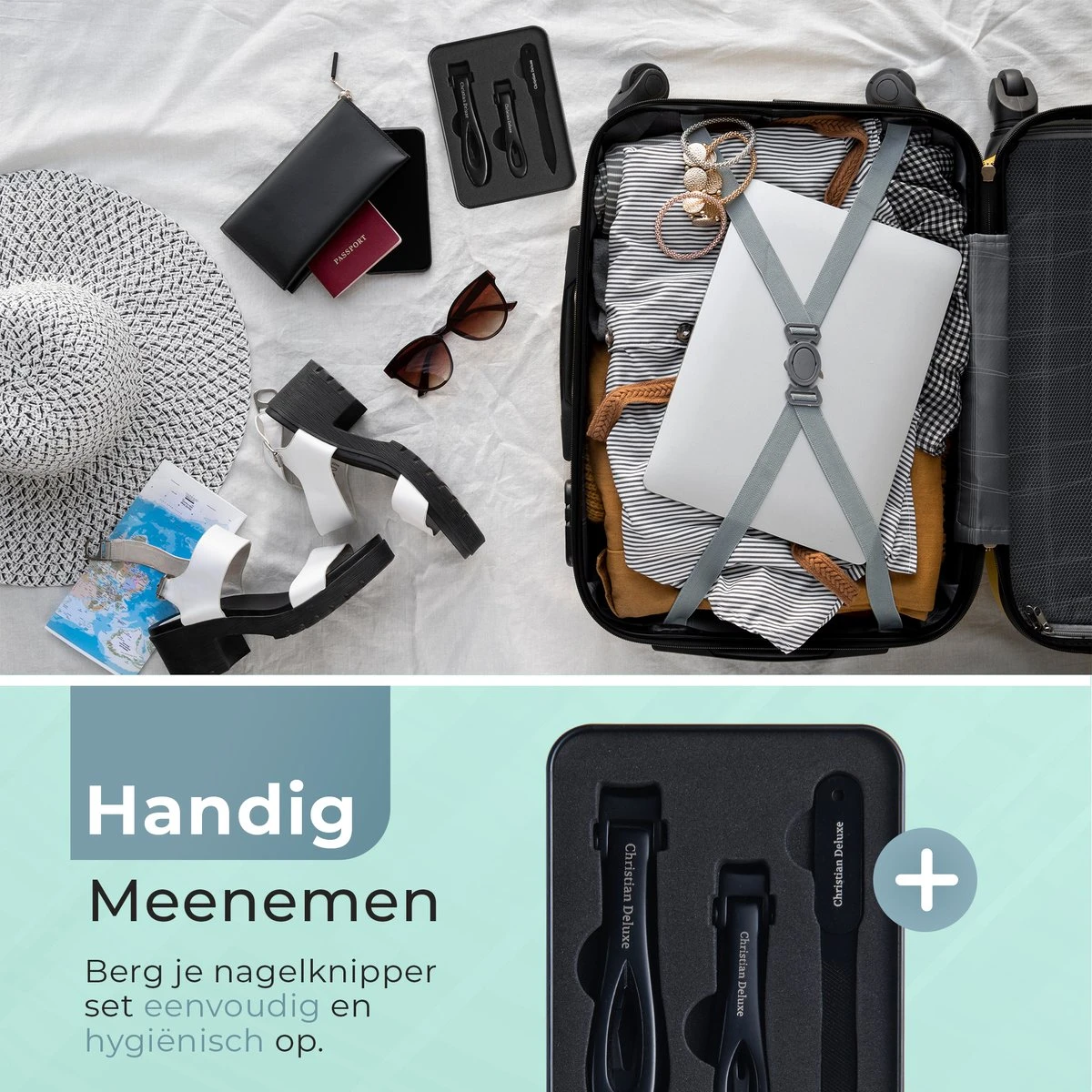 Nagelknipper Set Met Nagelvijl - Nagelset Tegen Kalknagels - Nageltang - Teennagelknipper - Ingegroeide Teennagel - Kalknagel -Schimmelnagel 2 Nagelknipper Set Met Nagelvijl - Nagelset Tegen Kalknagels - Nageltang - Teennagelknipper - Ingegroeide Teennagel - Kalknagel -Schimmelnagel - Afbeelding 2