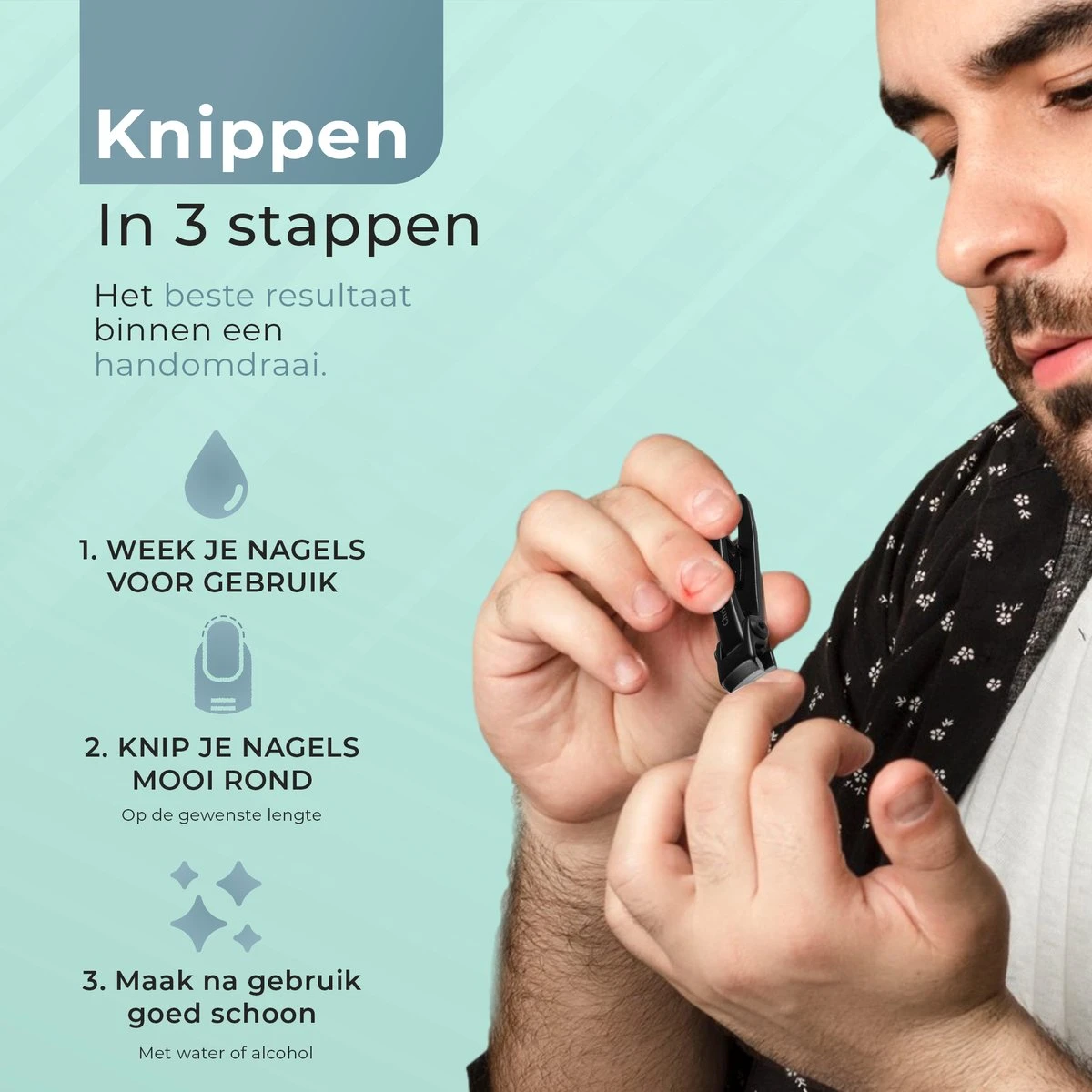 Nagelknipper Set Met Nagelvijl - Nagelset Tegen Kalknagels - Nageltang - Teennagelknipper - Ingegroeide Teennagel - Kalknagel -Schimmelnagel 4 Nagelknipper Set Met Nagelvijl - Nagelset Tegen Kalknagels - Nageltang - Teennagelknipper - Ingegroeide Teennagel - Kalknagel -Schimmelnagel - Afbeelding 4