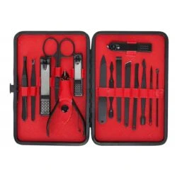In Round Nagelset 16-delig Met Etui – Manicure Set – Pedicure Set - Staal – Zwart / Rood – Nagelsetje – Nagel Knipper – Nagelknipper – Manicureset – Nagelschaar – Pedicureset – Nagelverzorging – Nageltang – Nail Clipper 13 In Round Nagelset 16-delig Met Etui – Manicure Set – Pedicure Set - Staal – Zwart / Rood – Nagelsetje – Nagel Knipper – Nagelknipper – Manicureset – Nagelschaar – Pedicureset – Nagelverzorging – Nageltang – Nail Clipper -Cosmetica Winkel 1200x1200 2310