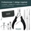 7-Delige Pedicure Set - Nagelverzorging - Nagelset Starterset - Ingegroeide Teennagel - Kalknagelproducten - Pedicuresets - RVS