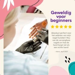 Merkloos Oefenhand Voor Nagels - Nailtrainer - Nagel Oefenhand - Compleet Acryl Nagels Starterpakket 13 Merkloos Oefenhand Voor Nagels - Nailtrainer - Nagel Oefenhand - Compleet Acryl Nagels Starterpakket -Cosmetica Winkel 1200x1200 2431